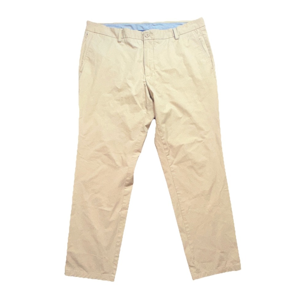 Vineyard Vines Khaki On the go Golf Pants stretch performance pants 38/30
